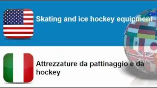 Learn Italian = Topic = Winter equipments