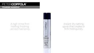 PETER COPPOLA® Titanium Extra Hold Hair Spray
