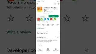 GO TASK BEST APP FOR FREE GOOGLE PLAY REDEEM CODE  #shorts