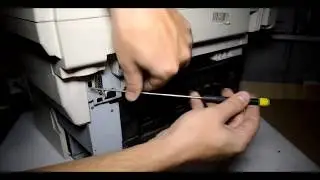 Kyocera KM-1500 copier repair, complete disassembly.
