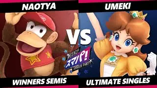 Sumapa 153 TOP 8 - naotya (Diddy Kong) Vs. Umeki (Daisy) Smash Ultimate - SSBU