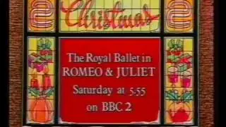 BBC2 Continuity Ballet And former glory (VHS Capture)
