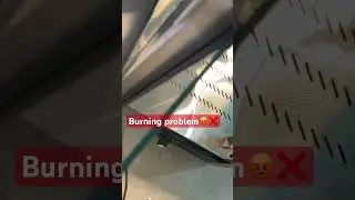 Burning problem in Adorma hot display countet #food #adorma