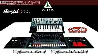 Roland TR-8 Rhythm Performer,TB-3, VT3 Sam Ash