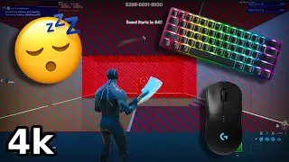 Razer Huntsman Mini ASMR 😍 Piece Control 1v1 Gameplay 🏆 Satisfying Keyboard Sounds Fortnite 4K