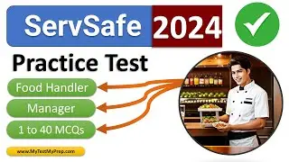 ServSafe Practice Test 2024 Manager & Food Handler 40 Questions Answers