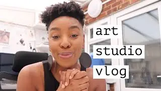 025 Art studio vlog|Getting there!