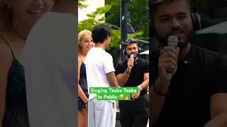 Tauba Tauba in Public🔥😂 #taubatauba #karanaujla #singing #punjabi #vickykaushal #viral