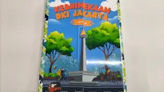 Kreasi terbaru lap book mainan kardus tentang Jakarta