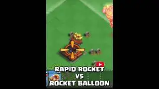 Rapid Rocket vs Rocket Balloons.