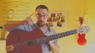 Как играть флажолеты на гитаре - H2P  - How to play guitar  - Флажолет