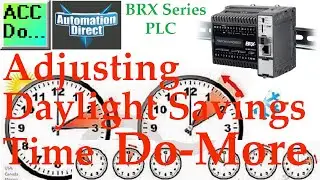Adjusting Daylight Savings Time in Do-More PLC (DST)
