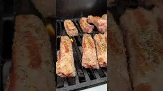 -Hour Sticky Pork and Beef Ribs: The Ultimate Holiday Snack 🔥 gas grill quick beef and pork ribs