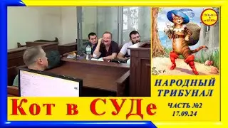 2 Котов в СУДе -Народный ТРИБУНАЛ ,часть 2 - от 17.09.24