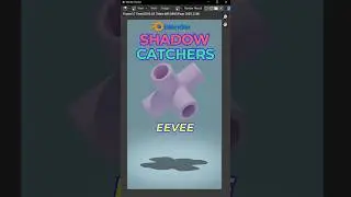 Blender Tips: Shadow Catchers in Blender using EeVee