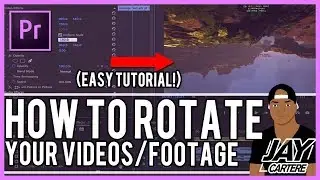 Adobe Premiere Pro CC - How To Rotate Your Video/Footage - Adobe Premiere Pro Tutorial