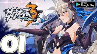 Honkai Impact 3rd [Mobile] Gameplay Walkthrough Part 1 Prologue / Chapter 1 | No Commentary