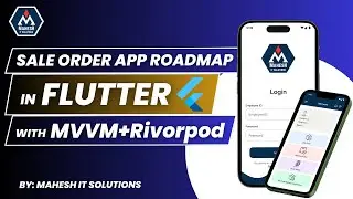 Sale Order App Road Map in Flutter with MVVM + Riverpod | Riverpod | MVVM + Riverpod