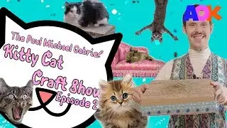 THE KITTY CAT CRAFT SHOW - CAT SCRATCHER BOARD