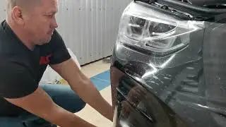 Оклейка и нанесение керамики на BMW X6