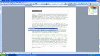 How to create a Document Header in Microsoft Word 2003