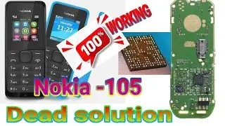 Nokia-105 TA-1203SS(Dead problem solution @ keypad not working problem solve/hang problem solve)
