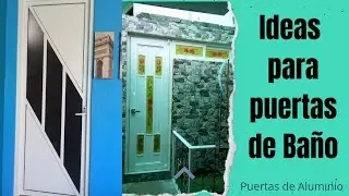 Catálogo de Puertas para Baño / Puertas de Aluminio