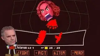 Jordan Peterson vs Cathy Newman Interview, but it's an Undertale Custom Boss Battle