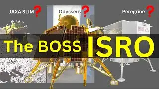 ISRO Chandrayaan 3 vs Intuitive Machines vs Astrobotic Peregrine vs JAXA Slim