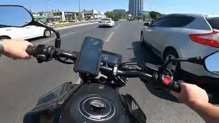 İSTANBUL TRAFİKTE GAZLAMA #2  / Honda CB250R 2020