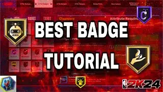 EASIEST METHOD: Get all your Badges Maxed out in NBA 2K24