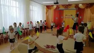 Песня "Мы-солдаты". Младше-средняя группа
