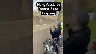 Jig For Hanging Fascia By Yourself 