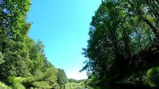 Сплав с нахлыстом по реке Вопь.