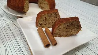 ELMALI 🍎CEVİZLİ,TARÇINLI NEFİS KEK TARİFİ😍