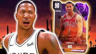 AMETHYST DERRICK ROSE GAMEPLAY! HE'S ALREADY BETTER THAN LEVEL 40!?