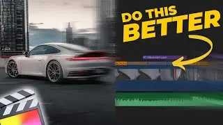 How To EDIT CAR VIDEOS Using SPEED RAMPING In Final Cut Pro!!
