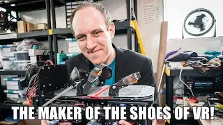 Interview with Brad Factor about his magical shoes to walk in VR