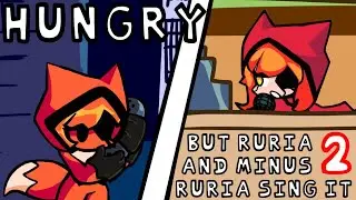 Friday Night Funkin -  Double Hunger 2 (Hungry, But Ruria & Minus Ruria sing it) (+ CHROMS DOWNLOAD)