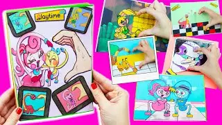 Игровая Книга Поппи ПлейТайм Finger Heart своими руками/ Mommy long legs Poppy Playtime