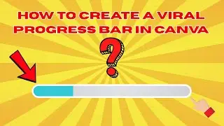 How to Create a Viral Progress Bar in Canva | Loading Bar Animation for Quiz Videos