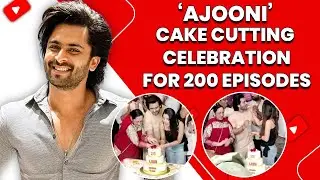 Shoaib Ibrahim show 'Ajooni' Cake Cutting Celebration for 200 Episodes