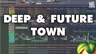 Deep & Future Town | FL Studio Template (+ Samples, Stems & Presets)
