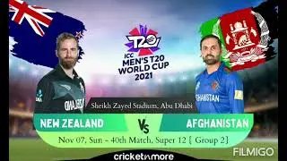 Newzealand vs Afganistan T20wc2021 numerology prediction