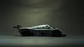 『模型時間』TAMIYA 1/24 1989 SAUBER-MERCEDES C9 full build
