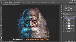 1 Click Photo To Oil Painting Effect In Photoshop CC 2021 1
