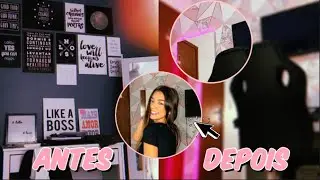 REFORMANDO MEU QUARTO + TOUR PELO MEU QUARTO | LUANNA MARTINS