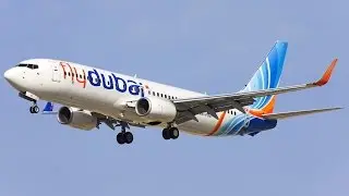 Dubai International Airport Landing via Flydubai