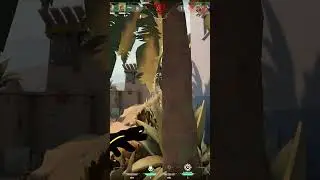 1v2 post-plant situation to CLUTCH round (Valorant) #shorts