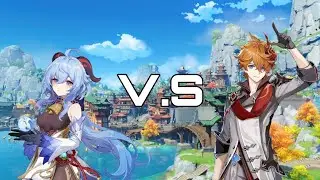 Ganyu VS Childe || Genshin Impact
